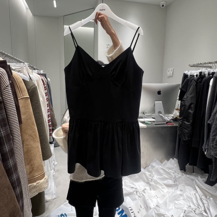 NUESE東大門㊣直郵女裝新款25秋冬休閑熱賣時尚職業推薦連衣裙NUESE連衣裙圖色2