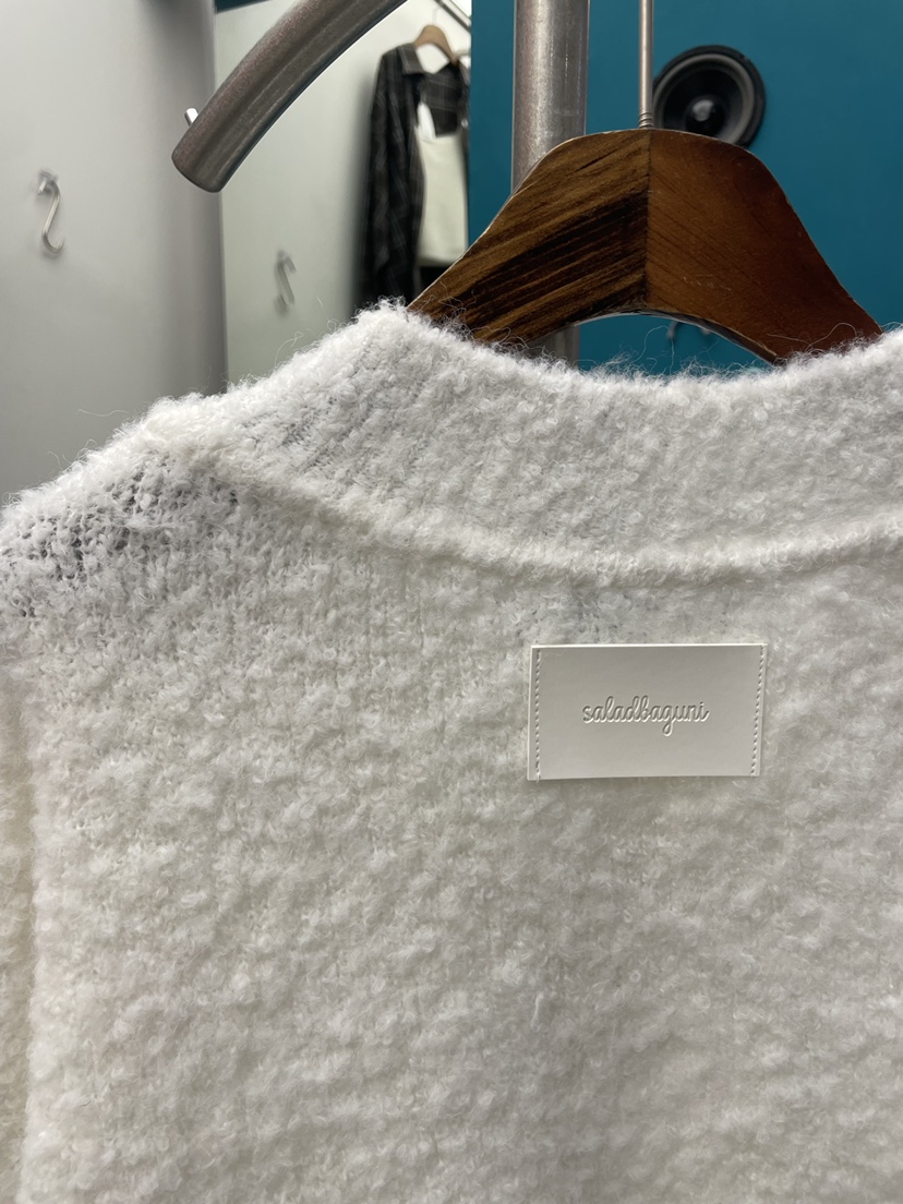 PAIRING韓國直郵㊣女士新款休閑熱賣25秋冬針織衫馬海毛V領PAIRING針織衫