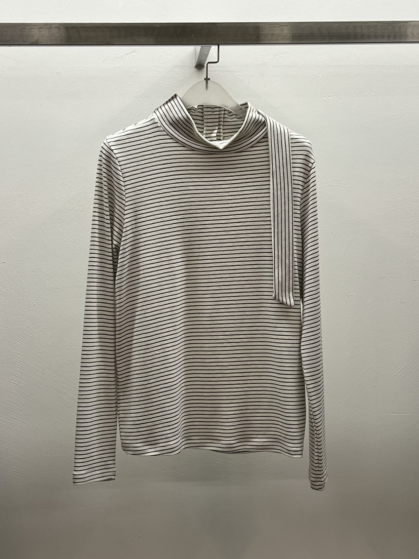 WEARABLE-L韓國直郵㊣女裝新款25秋冬職業休閑長袖T恤棉質WEARABLE長袖T恤圖色1