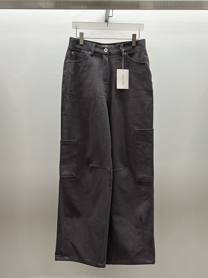 WEARABLE-L東大門㊣直郵女士新品25秋冬休閑褲工裝褲拉絨棉質WEARABLE休閑褲圖色2