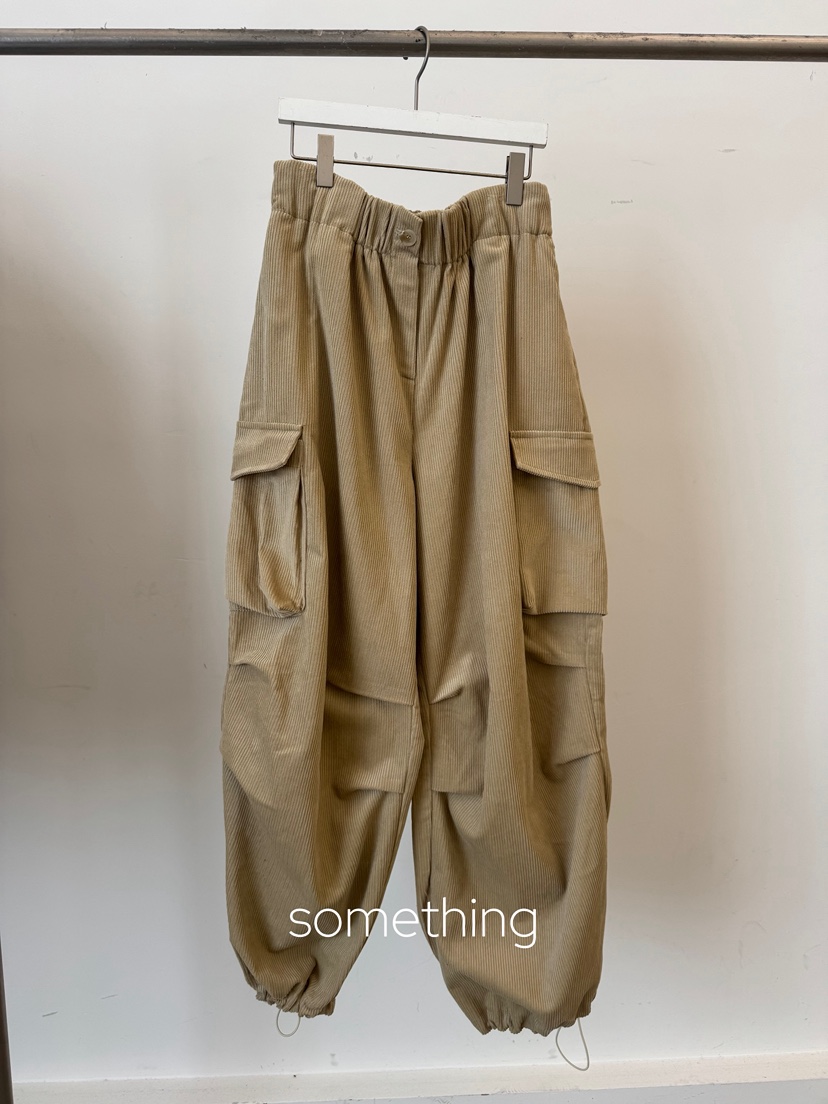 SOMETHING-L/FANCY韓國直郵㊣女裝新款25秋冬休閑推薦休閑褲SOMETHING-L/FANCY休閑褲圖色1