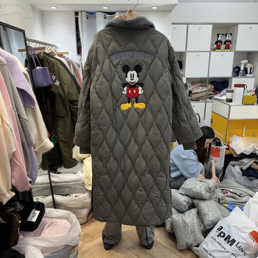 DE LINE韓國直郵㊣女士新品25秋冬熱賣推薦長款羽絨服鴨絨DE LINE長款羽絨服