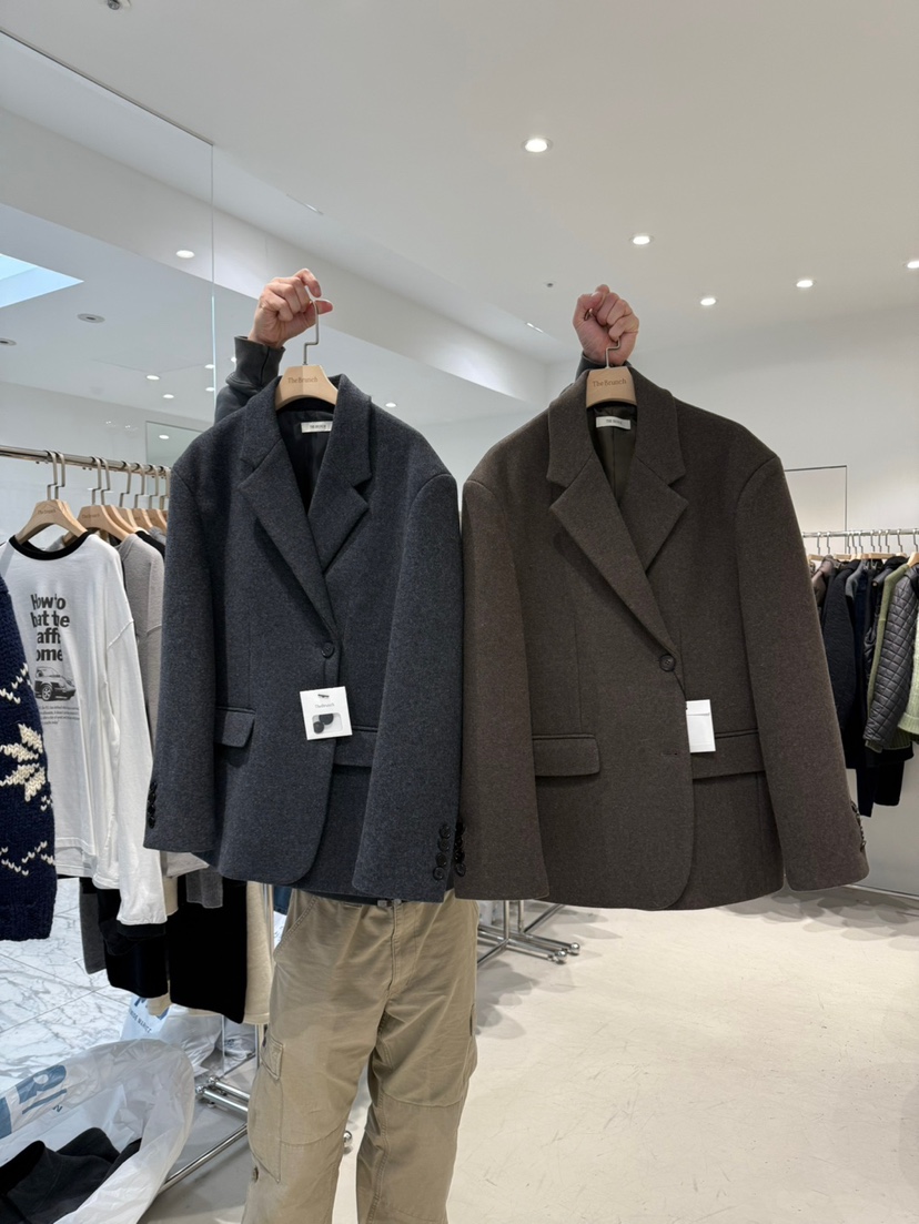 THE BRUNCH東大門㊣直郵女士新品人氣時尚熱賣推薦夾克寬松THE BRUNCH夾克