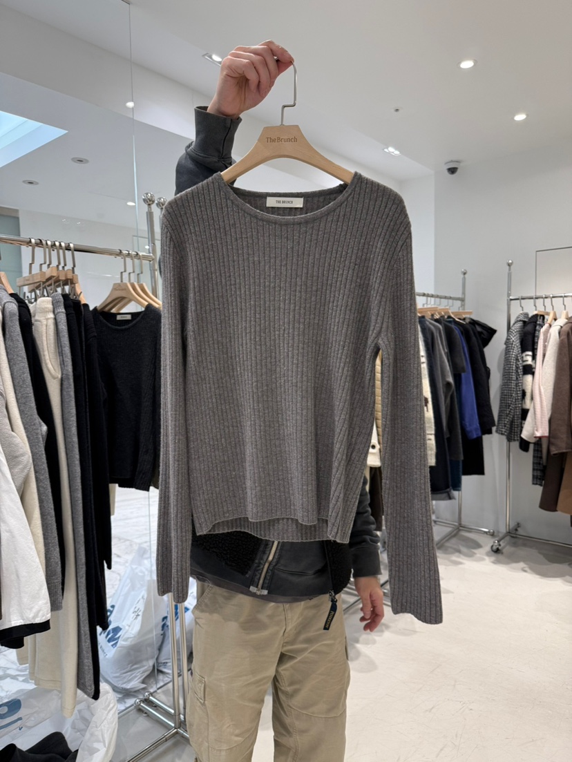 THE BRUNCH東大門㊣實拍女裝新款熱賣人氣職業25秋冬針織衫THE BRUNCH針織衫圖色2