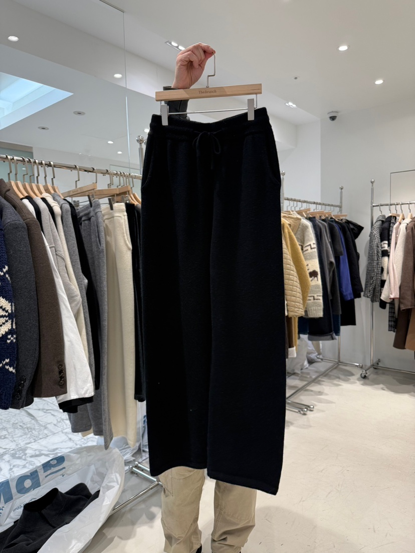 THE BRUNCH韓國直郵㊣女裝新款推薦人氣25秋冬休閑褲針織褲THE BRUNCH休閑褲圖色3