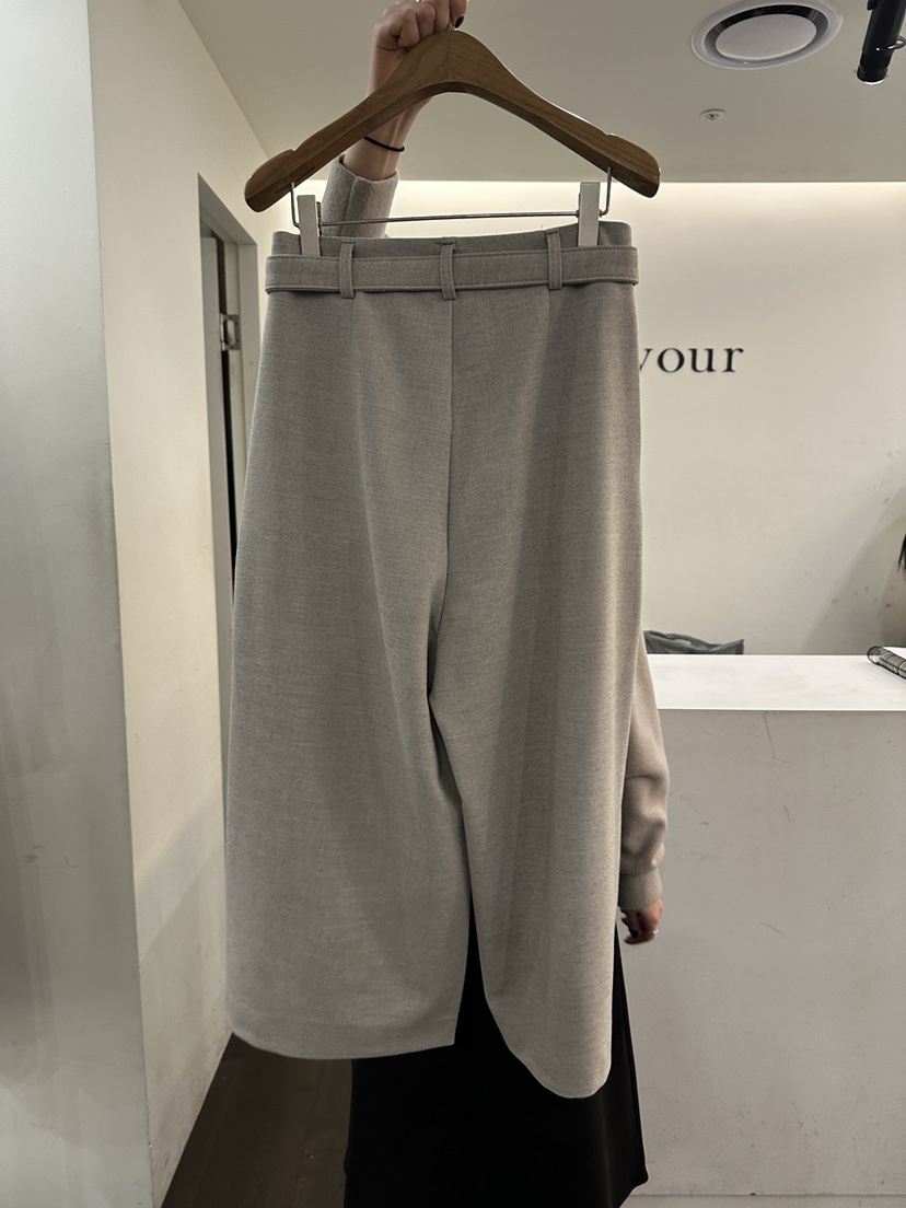 YOUR-P東大門㊣代購女裝新款職業25秋冬人氣熱賣休閑褲含腰帶YOUR-P休閑褲