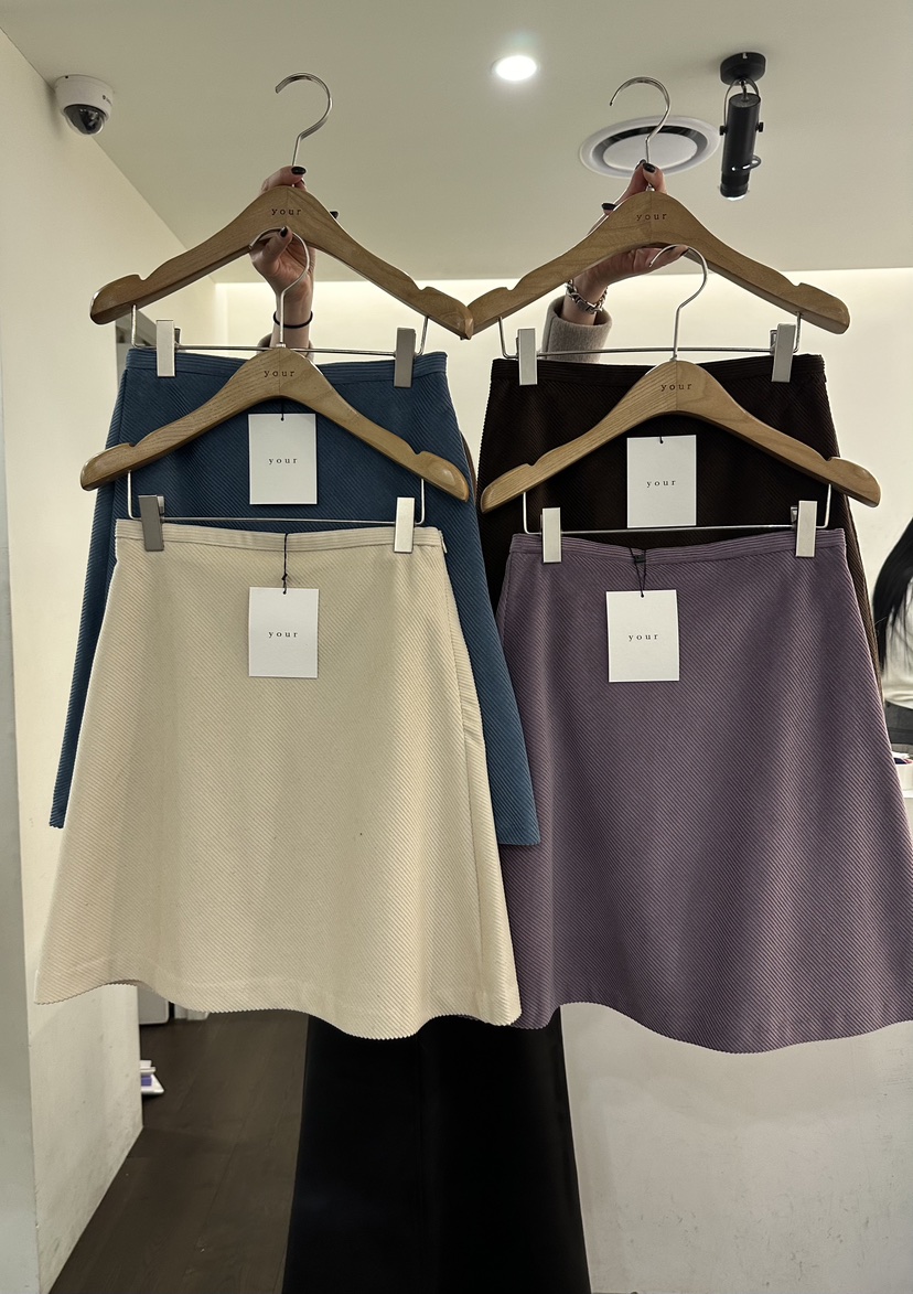 YOUR-P韓國代購㊣女士新款推薦25秋冬休閑職業熱賣時尚短裙YOUR-P短裙