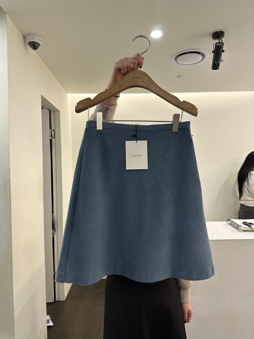 YOUR-P韓國代購㊣女士新款推薦25秋冬休閑職業熱賣時尚短裙YOUR-P短裙圖色2