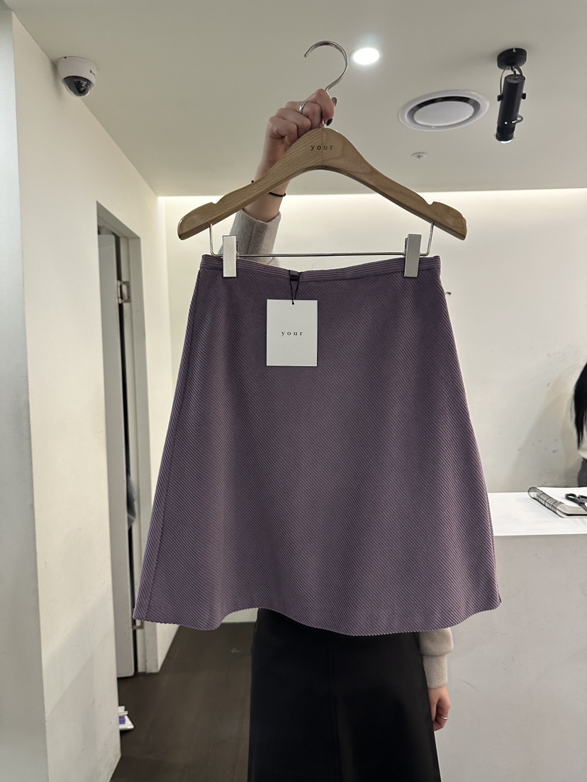 YOUR-P韓國代購㊣女士新款推薦25秋冬休閑職業熱賣時尚短裙YOUR-P短裙圖色3