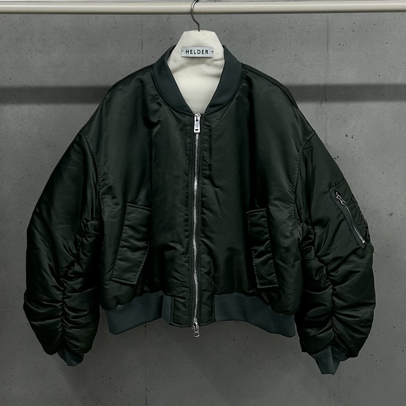 HELDER-P韓國代購㊣女士新款25秋冬休閑職業人氣推薦夾克鴨絨HELDER夾克圖色1墨綠