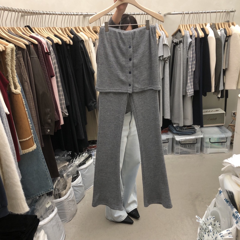 MURR東大門㊣代購女裝新品人氣時尚25秋冬休閑職業推薦裙褲MURR裙褲圖色2