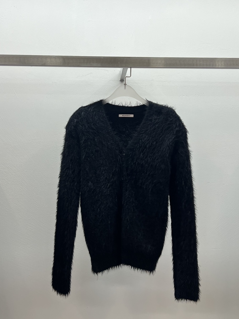 WEARABLE-L韓國直郵㊣女士新款推薦時尚毛衣安哥拉羊毛開衫WEARABLE毛衣圖色3