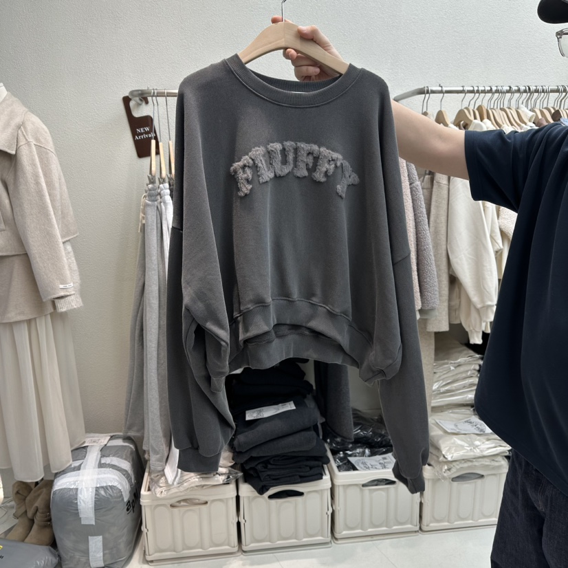 HUMMING BIRD韓國代購㊣女士新款人氣推薦熱賣休閑衛衣加絨HUMMING BIRD衛衣圖色2