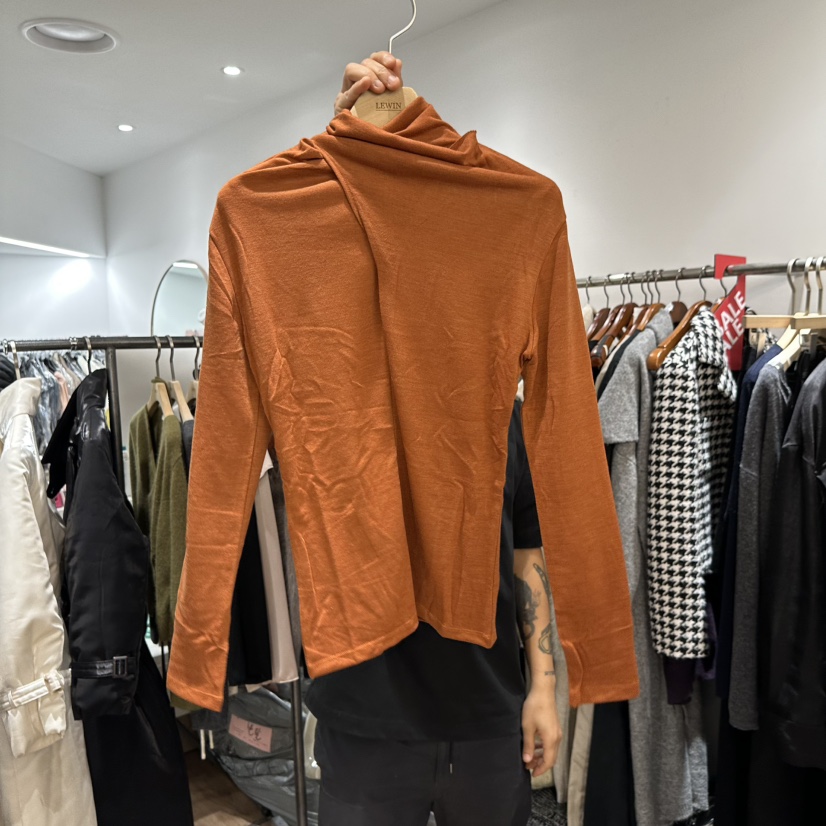 LEWIN東大門㊣直郵女裝新款25秋冬熱賣推薦時尚長袖T恤羊毛LEWIN長袖T恤圖色5