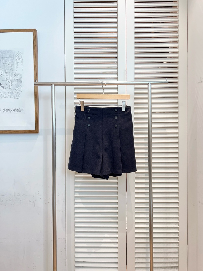 FAVE-L東大門㊣實拍女裝新款職業人氣熱賣休閑時尚推薦短褲FAVE-L短褲圖色3深藍