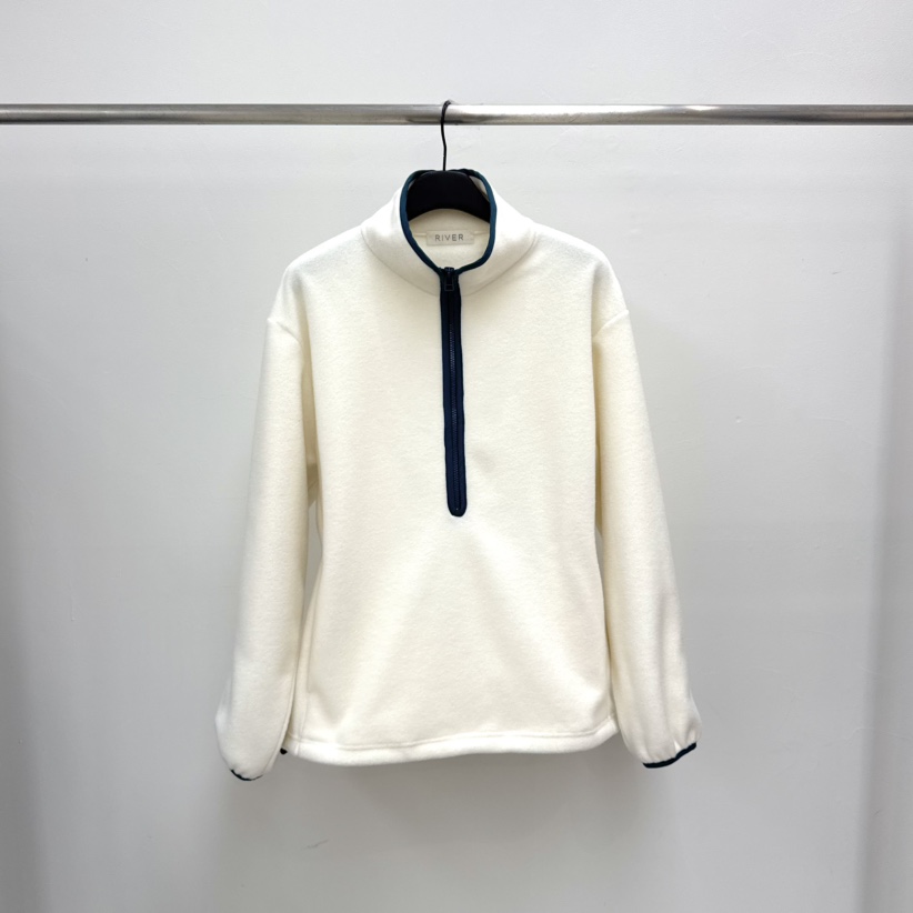 RIVER東大門㊣直郵女士新品推薦人氣休閑熱賣25秋冬衛衣拉鏈WATER/RIVER衛衣圖色2