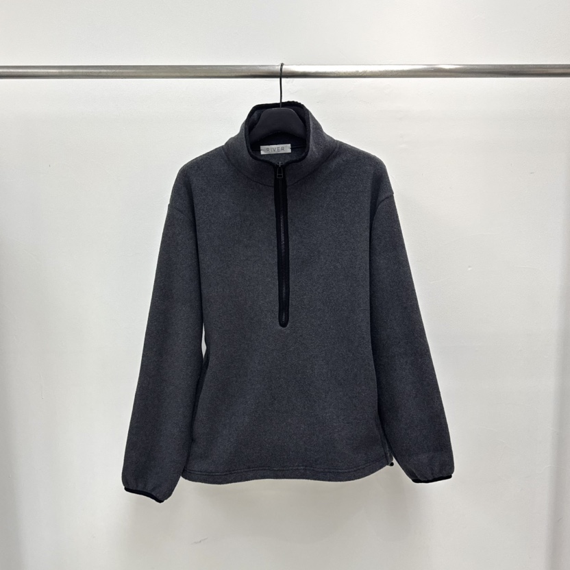 RIVER東大門㊣直郵女士新品推薦人氣休閑熱賣25秋冬衛衣拉鏈WATER/RIVER衛衣圖色3
