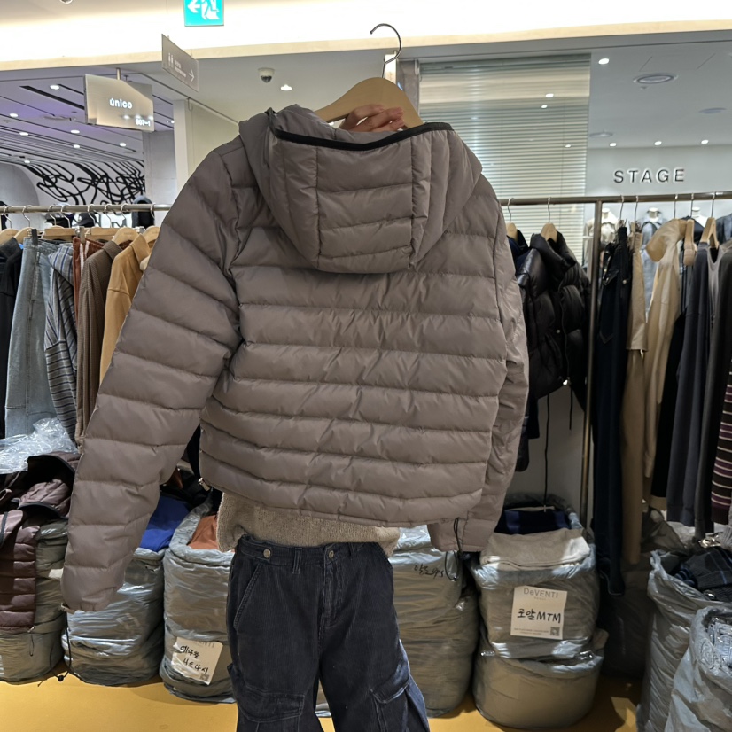 DE VENTI東大門㊣實拍女裝新款推薦人氣職業短款羽絨服鴨絨DE VENTI短款羽絨服