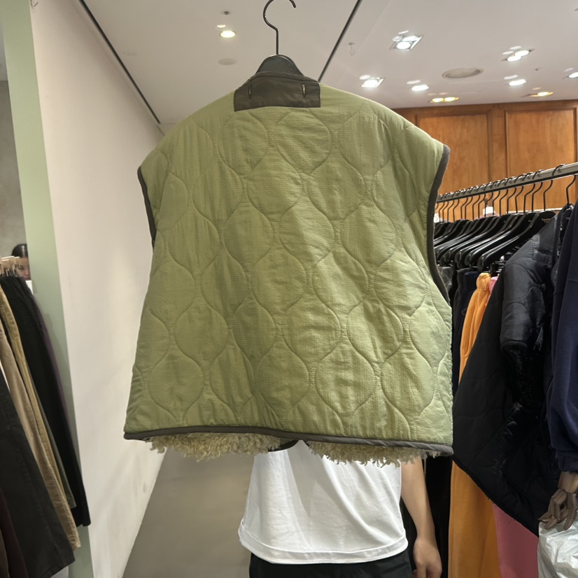 GARMENT-P韓國代購㊣女裝新品推薦職業25秋冬時尚馬甲海軍GARMENT馬甲