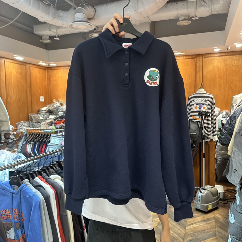 GARMENT-P韓國直郵㊣女裝新款休閑職業25秋冬時尚衛衣加絨GARMENT衛衣圖色3