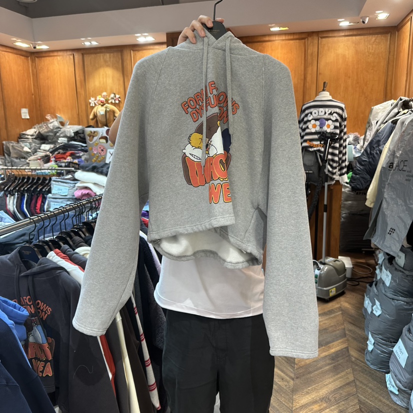 GARMENT-P韓國直郵㊣女裝新品25秋冬時尚人氣熱賣職業衛衣GARMENT衛衣圖色2