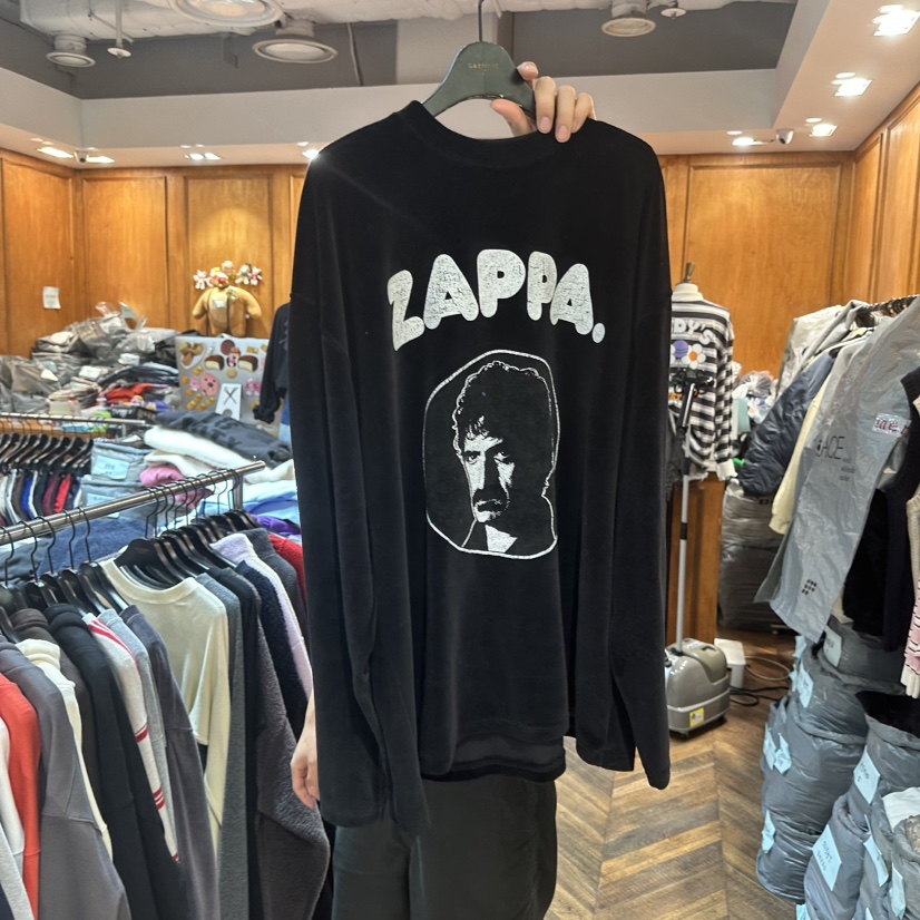 GARMENT-P東大門㊣直郵女士新款時尚推薦熱賣長袖T恤天鵝絨GARMENT長袖T恤圖色3