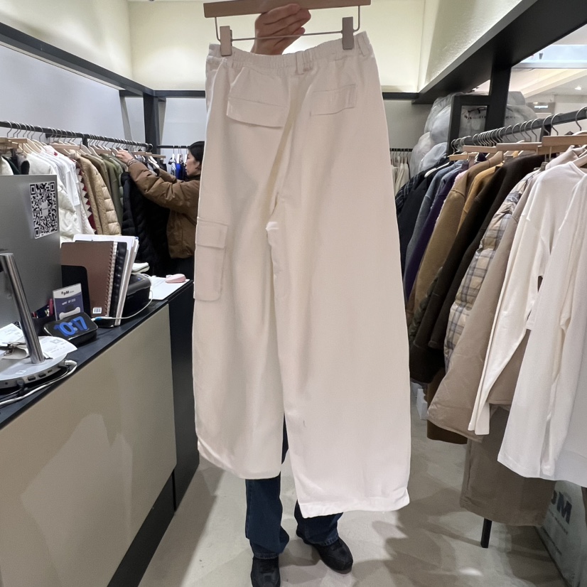 SELF SERVICE東大門㊣實拍女士新款職業熱賣推薦休閑褲復古SELF SERVICE休閑褲