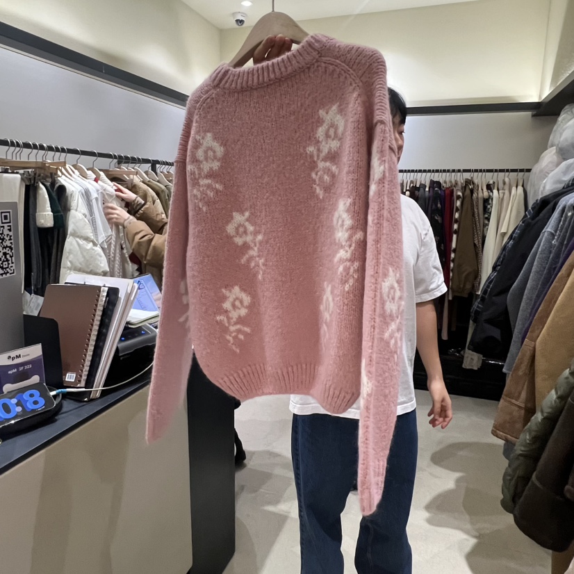 SELF SERVICE東大門㊣實拍女裝新品職業熱賣休閑推薦針織衫SELF SERVICE針織衫