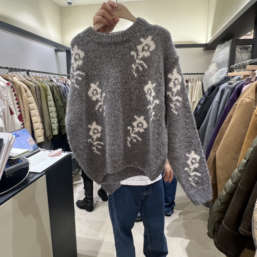 SELF SERVICE東大門㊣實拍女裝新品職業熱賣休閑推薦針織衫SELF SERVICE針織衫圖色2