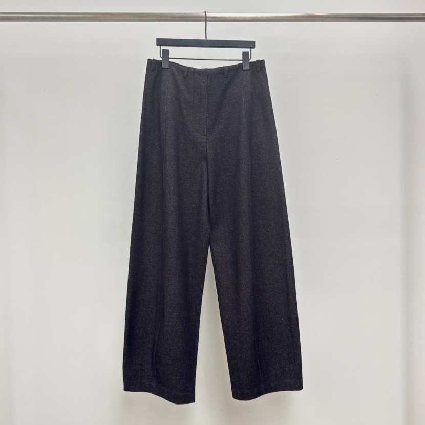 RIVER東大門㊣實拍女裝新品休閑人氣職業推薦時尚25秋冬休閑褲WATER/RIVER休閑褲圖色1棕色