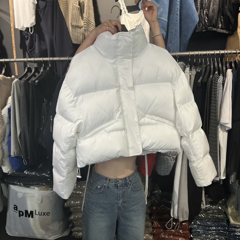 ELF-L韓國直郵㊣女裝新款時尚職業休閑熱賣人氣短款棉服棉PROJECT ELF/ELF-L短款棉服圖色1