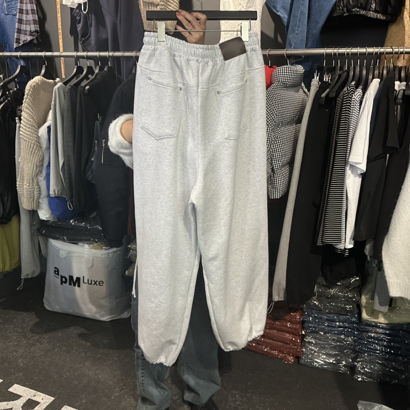 ELF-L東大門㊣直郵女士新款職業人氣熱賣休閑休閑褲加絨皮革PROJECT ELF/ELF-L休閑褲