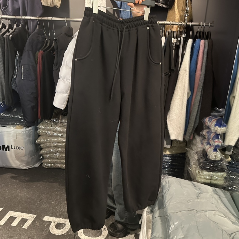 ELF-L東大門㊣直郵女士新款職業人氣熱賣休閑休閑褲加絨皮革PROJECT ELF/ELF-L休閑褲圖色3