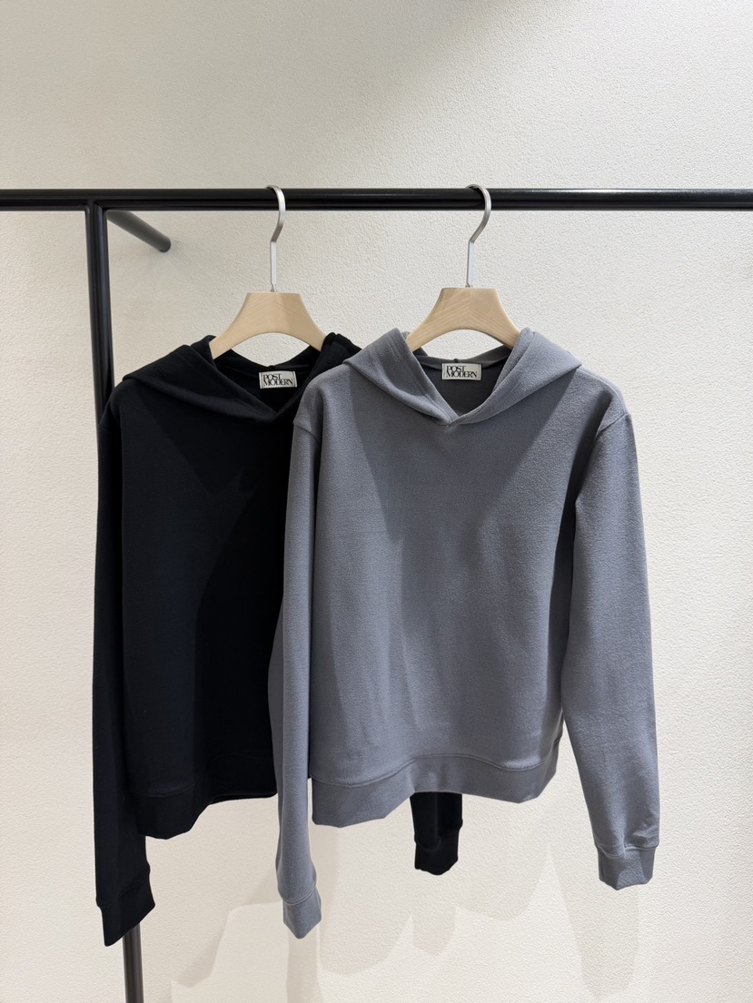 POSTMODERN東大門㊣代購女裝新款熱賣推薦25秋冬職業時尚衛衣POSTMODERN衛衣