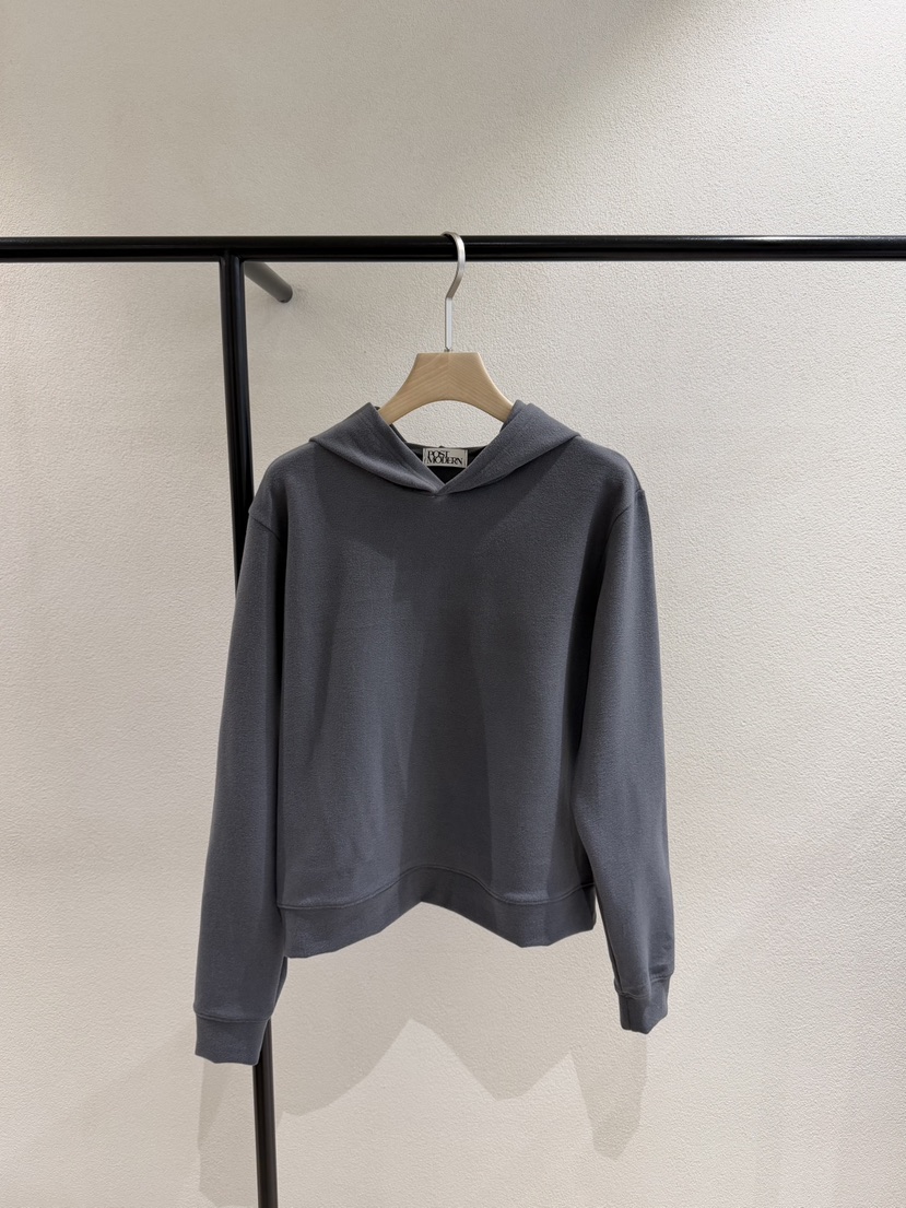 POSTMODERN東大門㊣代購女裝新款熱賣推薦25秋冬職業時尚衛衣POSTMODERN衛衣圖色1