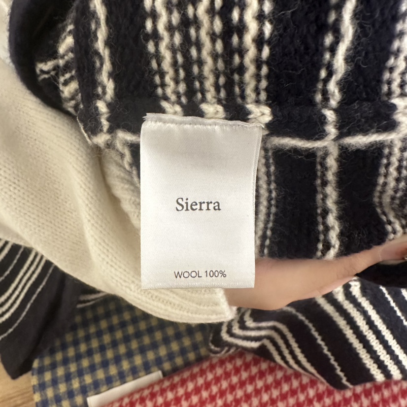 SIERRA東大門㊣直郵女士新品休閑25秋冬人氣推薦熱賣針織衫SIERRA針織衫