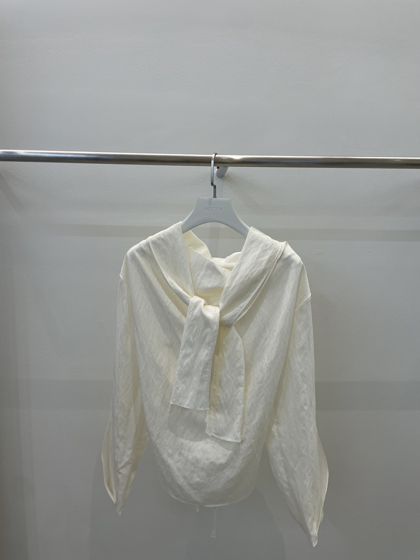 BETTER東大門㊣直郵女士新款25秋冬推薦職業時尚襯衫蕾絲衫BETTER襯衫/蕾絲衫圖色1