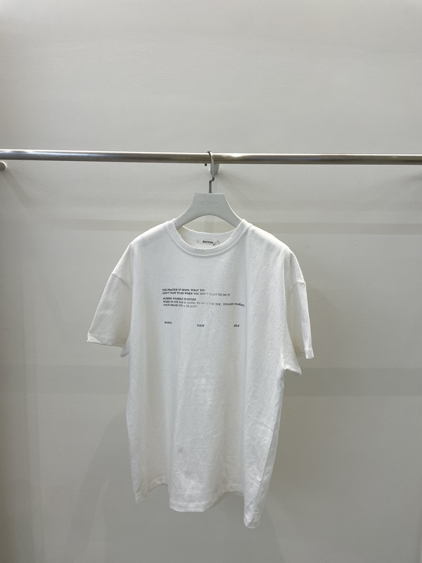 BETTER韓國直郵㊣女士新品職業25秋冬人氣時尚熱賣休閑推薦T恤BETTERT恤圖色1