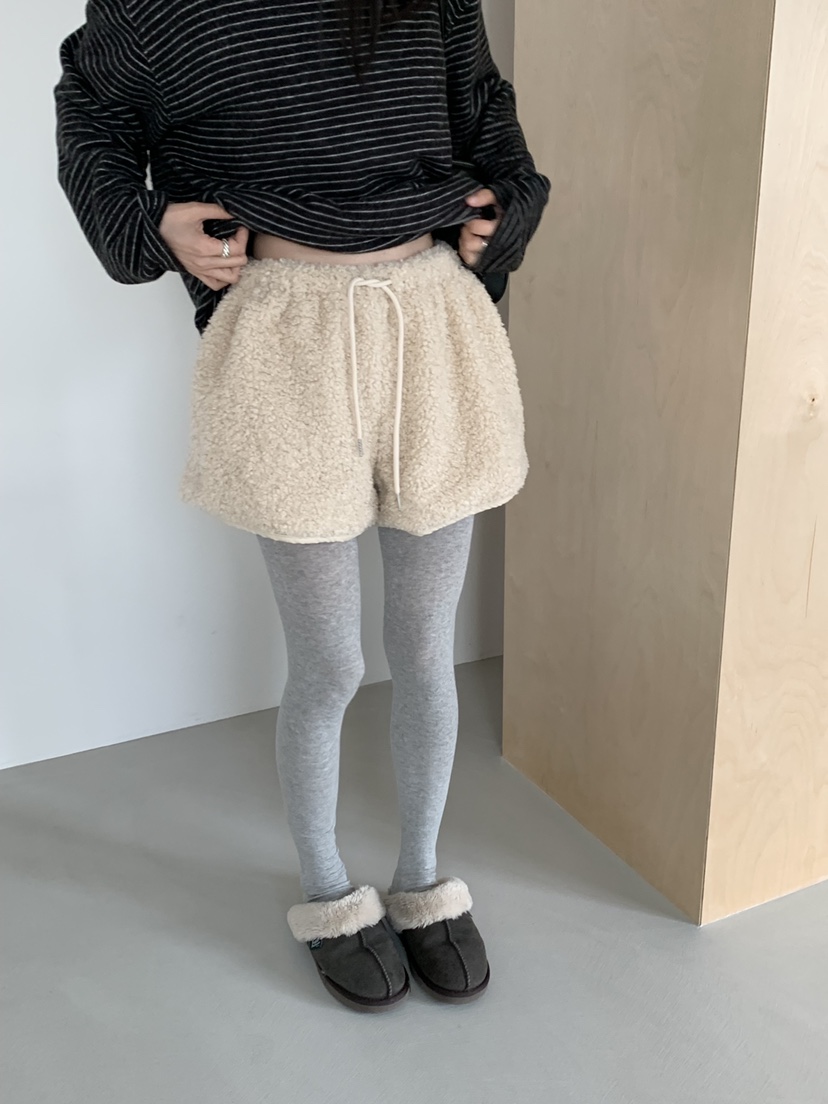 RIVER RAIN東大門㊣直郵女裝新品推薦職業人氣休閑25秋冬短褲RIVER RAIN短褲圖色2