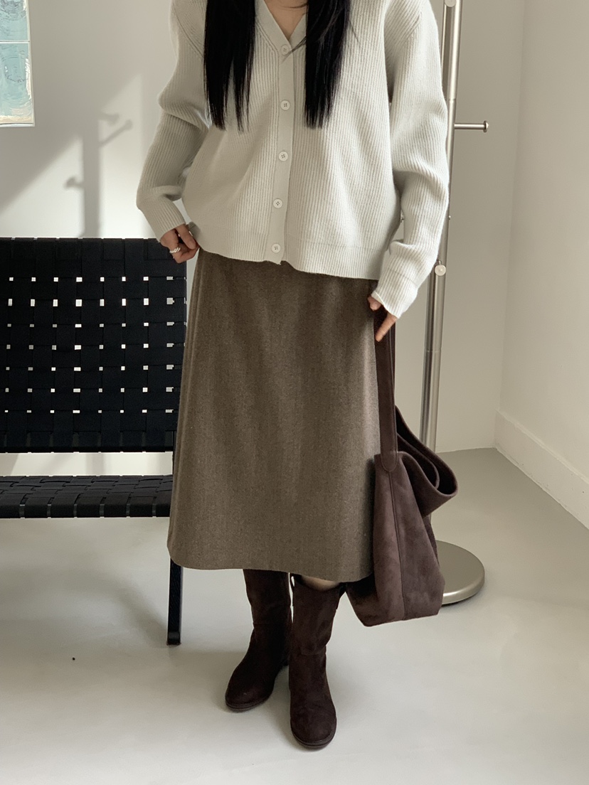 RIVER RAIN東大門㊣直郵女士新款25秋冬熱賣時尚人氣職業長裙RIVER RAIN長裙