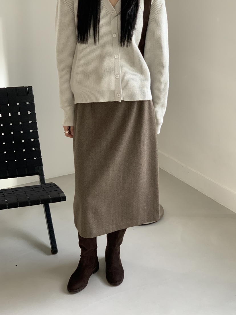 RIVER RAIN東大門㊣直郵女士新款25秋冬熱賣時尚人氣職業長裙RIVER RAIN長裙