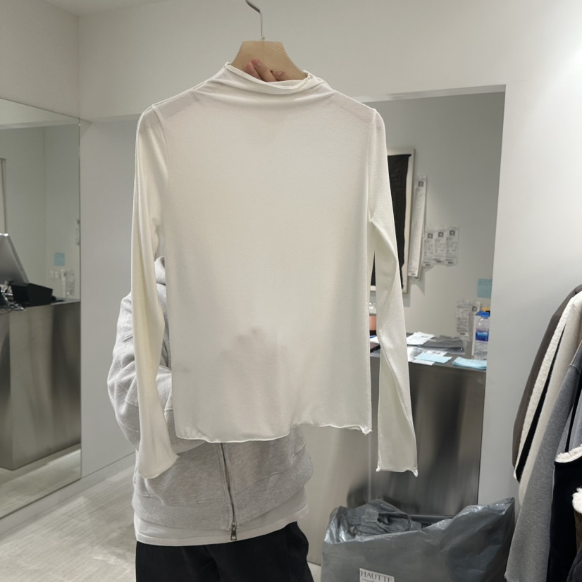HAUTTE-P東大門㊣實拍女士新品25秋冬熱賣休閑職業長袖T恤HAUTTE長袖T恤