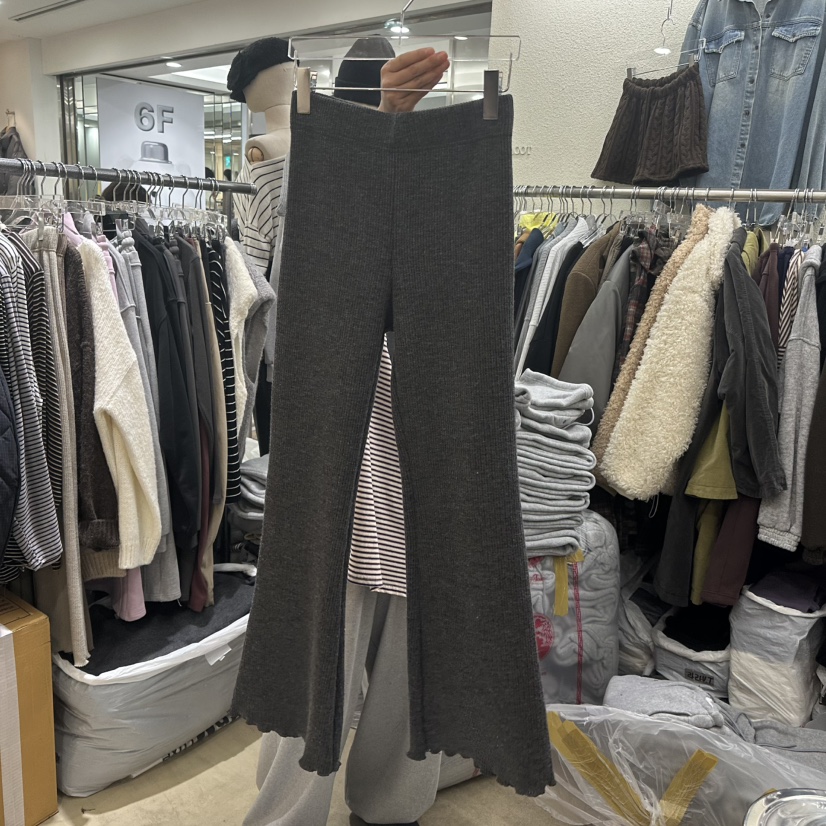 MAGOT東大門㊣代購女士新品25秋冬推薦休閑時尚職業熱賣休閑褲IIIΛGOT/MAGOT休閑褲圖色3