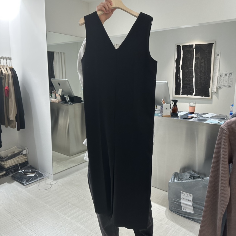 HAUTTE-P韓國代購㊣女裝新品休閑職業人氣25秋冬推薦連衣裙HAUTTE連衣裙圖色2黑色