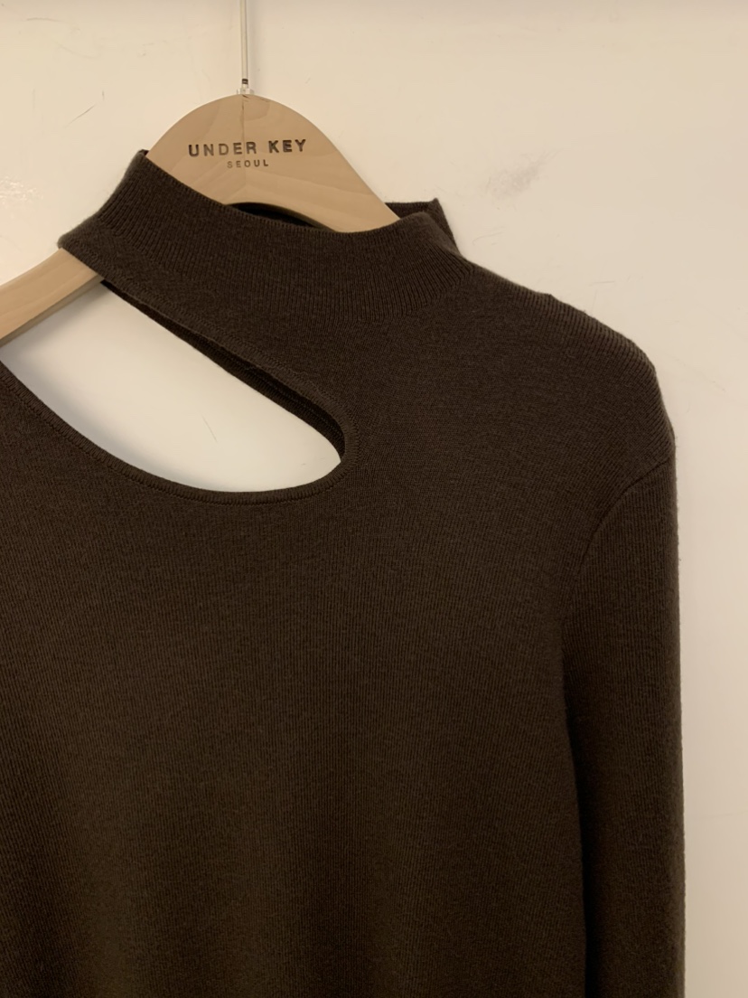 UNDER KEY韓國代購㊣女士新款職業推薦人氣休閑25秋冬針織衫UNDER KEY針織衫