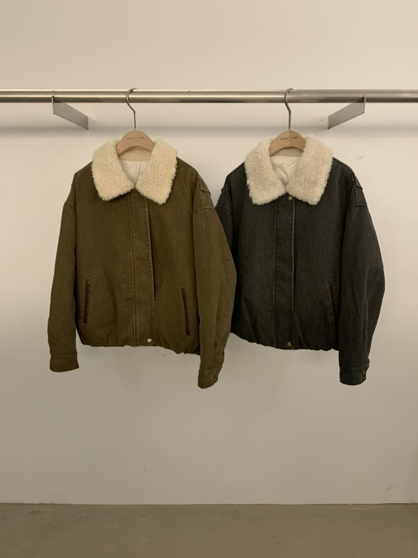 UNDER KEY韓國直郵㊣女士新品職業推薦熱賣人氣時尚夾克鴨絨UNDER KEY夾克