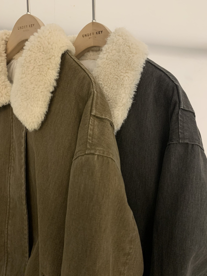 UNDER KEY韓國直郵㊣女士新品職業推薦熱賣人氣時尚夾克鴨絨UNDER KEY夾克