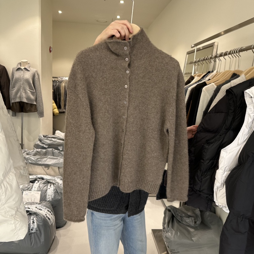 PLAMM韓國代購㊣女裝新品休閑職業25秋冬人氣熱賣推薦針織衫PLAMM針織衫圖色2