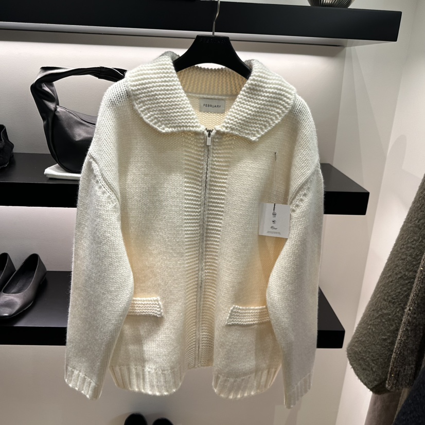 FEBRUARY 11東大門㊣代購女裝新款時尚職業25秋冬針織衫羊毛衫FEBRUARY 11針織衫圖色1