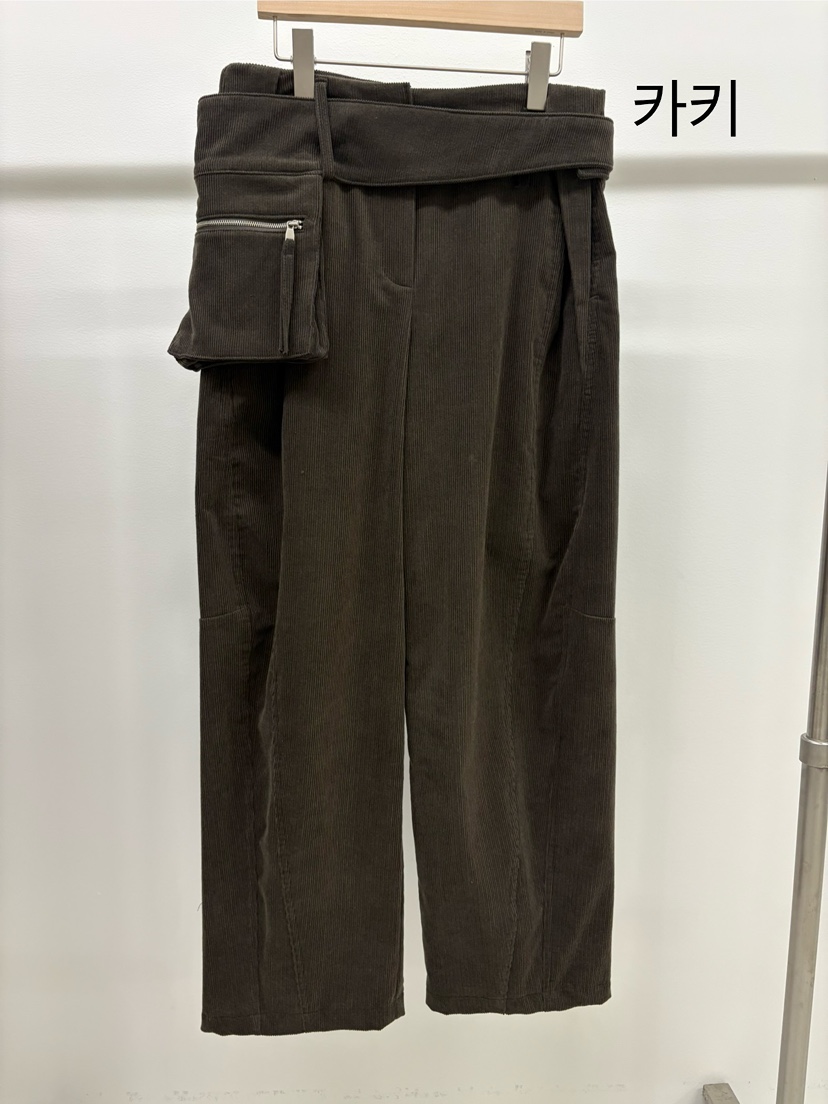 KONI韓國直郵㊣女士新品人氣休閑25秋冬推薦熱賣休閑褲含腰包KONI休閑褲圖色3卡其色